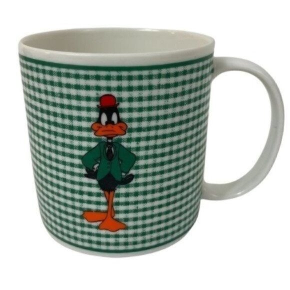Dapper Daffy Duck Coffee Mug Warner Brothers Studio Store Vintage 1992 Vintage - Picture 1 of 10